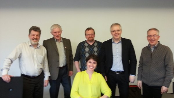 Samgöngunefnd FV. F.v. Sigurður Pétursson, formaður, Guðbrandur Sverrisson, Eyrún Ingibjörg Sigþórsd…