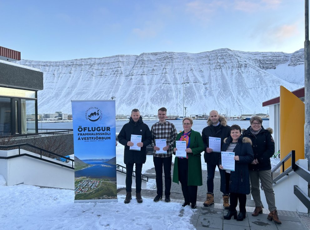 Björn Hembre Arnarlaxi, Gauti Geirsson Háafelli, Heiðrún Tryggvadóttir MÍ, Stein Ove Tveiten ArcticF…