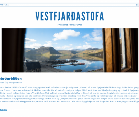 Fréttabréf febrúar 2021