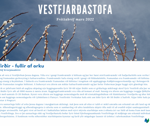 Fréttabréf mars 2022