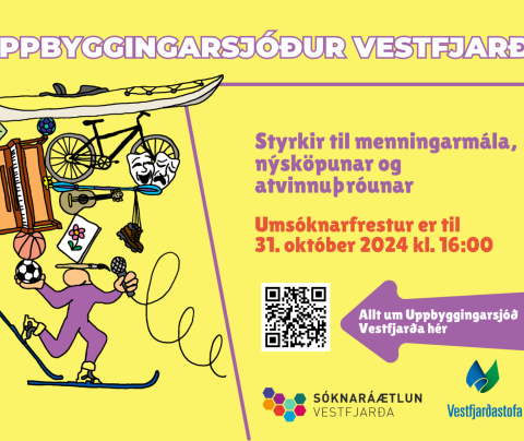 Opnar vinnustofur vegna umsókna í Uppbyggingarsjóð Vestfjarða