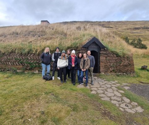 Þýskir blaðamenn á ferð um Vestfjarðaleiðina