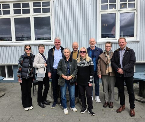 Fulltrúar ráðuneyta heimsóttu Vestfirði vegna undirbúnings fyrir almyrkvann 2026