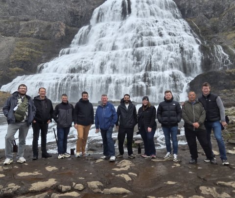Breskir Fish & Chips verðlaunahafar upplifðu Vestfirði