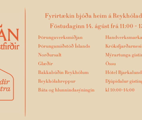 Fyrirtæki á Reykhólum bjóða heim