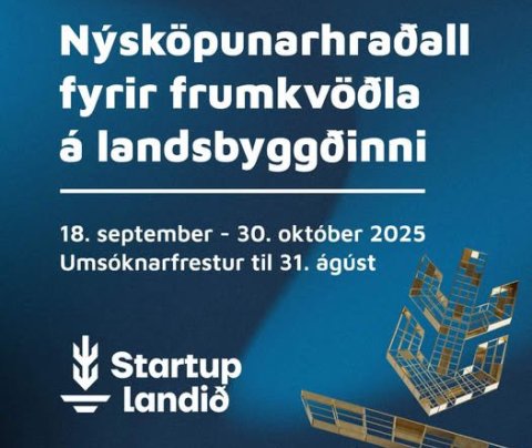 Spennandi hraðall fyrir vestfirska frumkvöðla