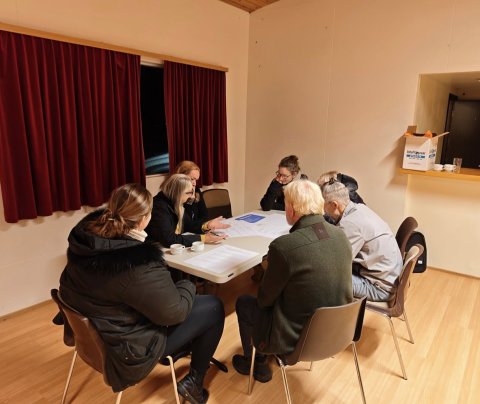 Íbúar Kaldrananeshrepps fjölmenntu á íbúafund Jú víst! Kraftur í Kaldrana