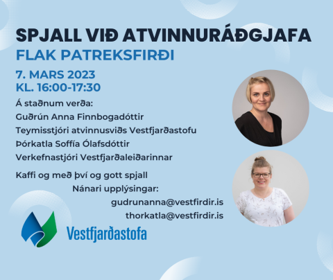 Spjall við atvinnuráðgjafa - Patreksfirði