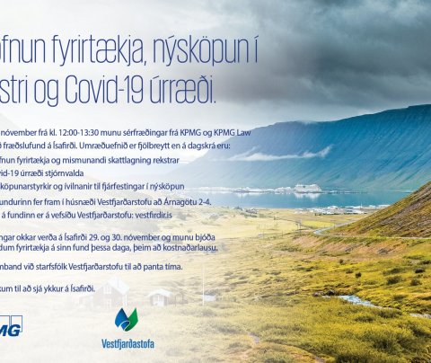 Nýsköpunarstyrkir og Covid-19 úrræði til fyrirtækja