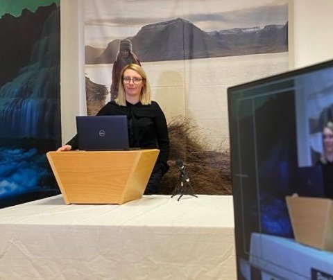 Hafdís Gunnarsdóttir, formaður stjórnar Fjórðungssambands Vestfirðinga.