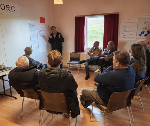 Vel heppnað íbúaþing á Drangsnesi