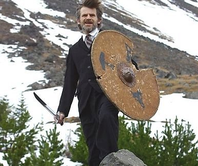 Elfar Logi í hlutverki Gísla Súrssonar