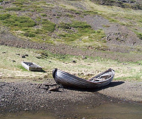 Bátur í Mjóafirði - ljósm. Sögusmiðjan