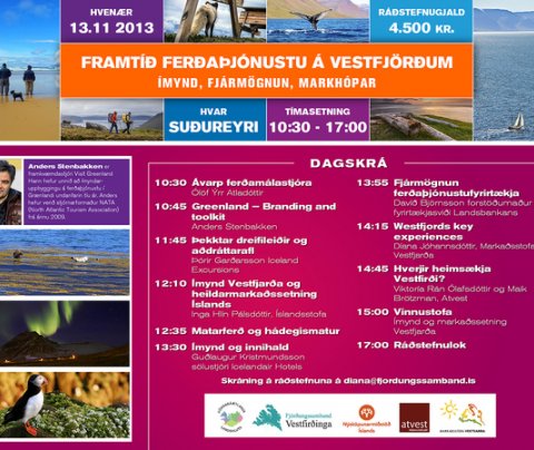 Dagskrá ráðstefnunnar á Suðureyri