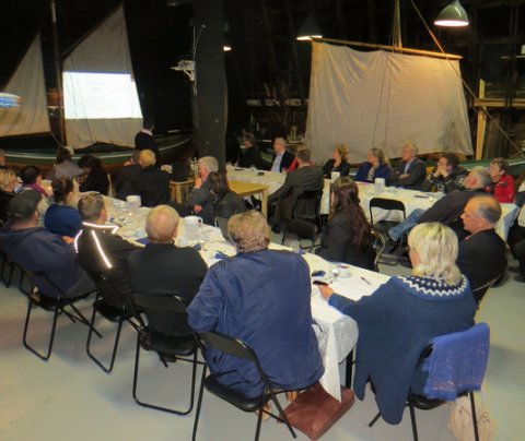 Þingmannafundur á Reykhólum