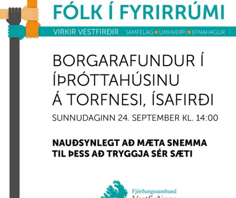 Borgarafundur Vestfirðinga. Fólk í fyrirrúmi