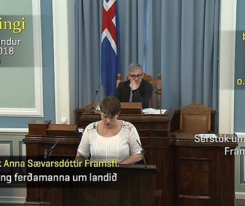 Vestfirðir, samgöngur og ferðaþjónusta til umfjöllunar á Alþingi