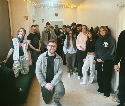 Unglingar í Vesturbyggð spreyta sig í kvikmyndagerð