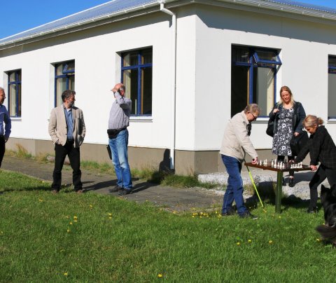 Það er alltaf tími fyrir eina skák.