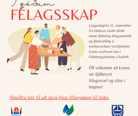 Í góðum félagsskap - Kynning á fjölbreyttu félagsstarfi á norðanverðum Vestfjörðum