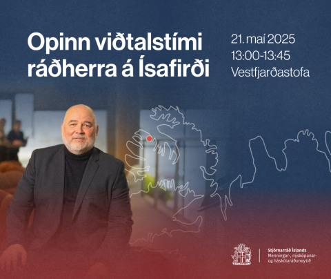 Ráðherra með opna viðtalstíma á Ísafirði