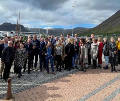 Fundur ríkisstjórnar á Ísafirði