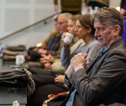 Skúli Gautason, menningarfulltrúi Vestfjarða var meðal gesta á málþinginu. Mynd: rssg.is