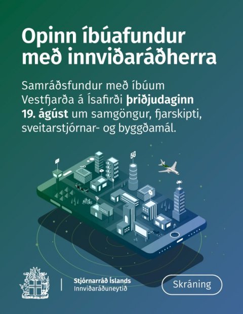 Samráðsfundur með innviðaráðherra á Ísafirði
