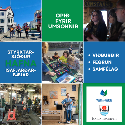 Opið fyrir umsóknir í styrktarsjóð Hafna Ísafjarðarbæjar