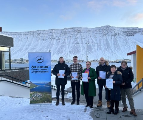 Björn Hembre Arnarlaxi, Gauti Geirsson Háafelli, Heiðrún Tryggvadóttir MÍ, Stein Ove Tveiten ArcticF…