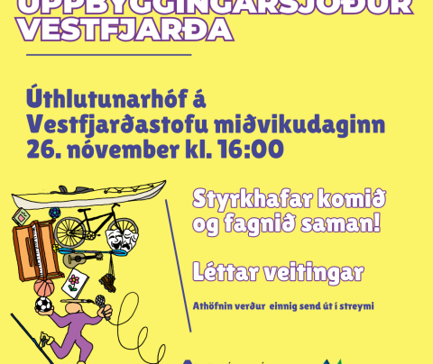 Úthlutunarhóf Uppbyggingarsjóðs Vestfjarða í dag